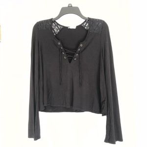 Tie Long Sleeve Shirt